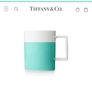 New Tiffany & Co Color Block Mugs
